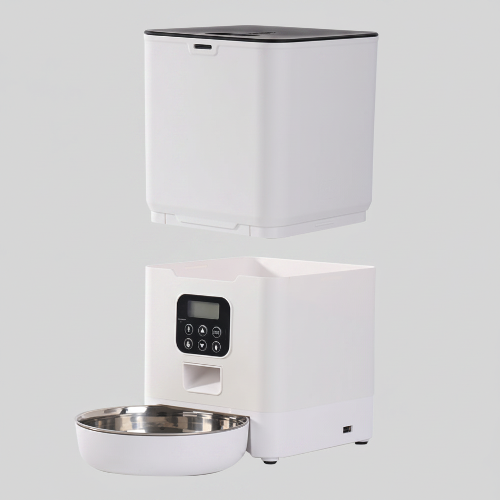 Automatic Smart Pet Feeder – Large Capacity, Slow Feed, Auto Dispenser for Cats & Dogs | AU/EU/UK/US