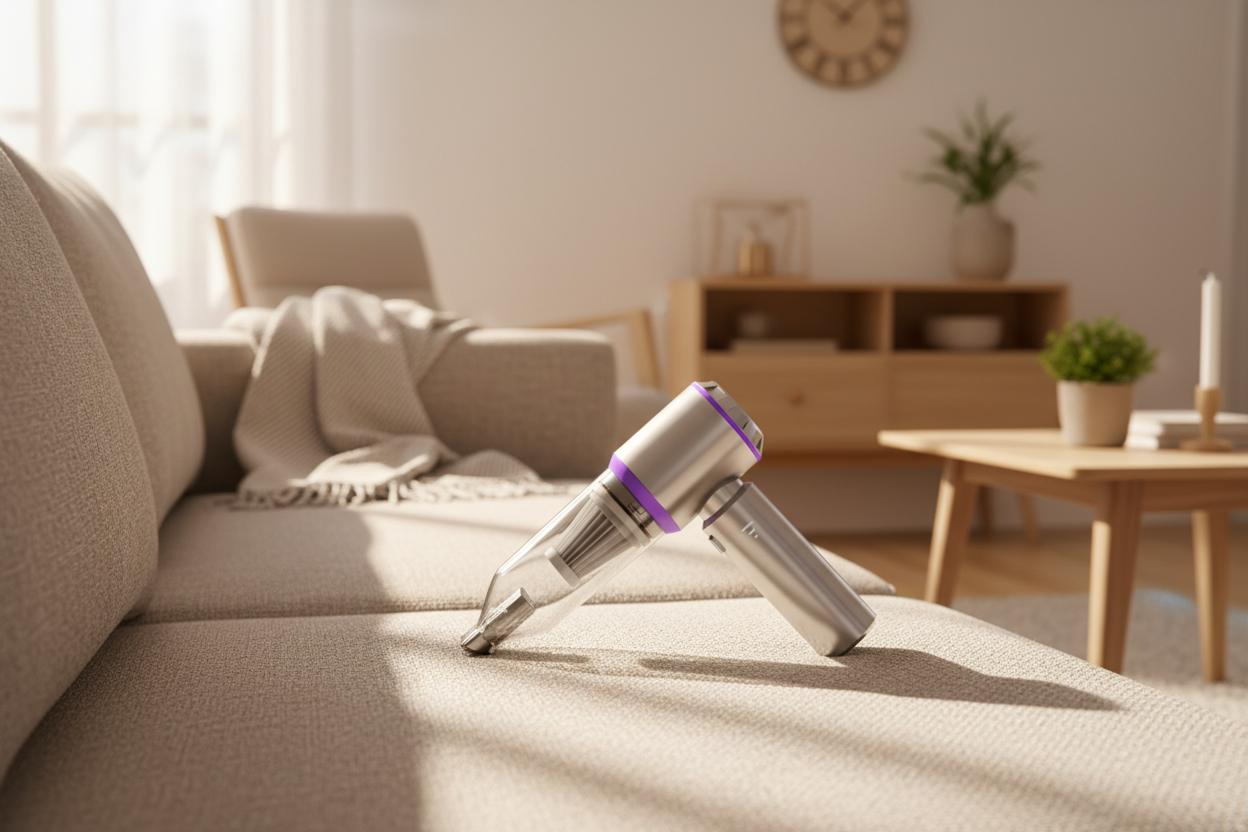 Portable Cordless Vacuum Cleaner 19000Pa – Brushless Motor, USB-C Rechargeable, 3 Speeds | Car & Home
