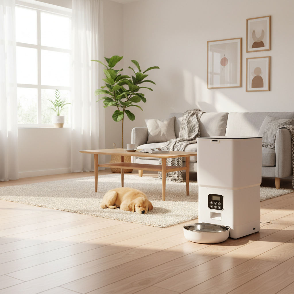 Automatic Smart Pet Feeder – Large Capacity, Slow Feed, Auto Dispenser for Cats & Dogs | AU/EU/UK/US