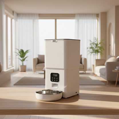 Automatic Smart Pet Feeder – Large Capacity, Slow Feed, Auto Dispenser for Cats & Dogs | AU/EU/UK/US
