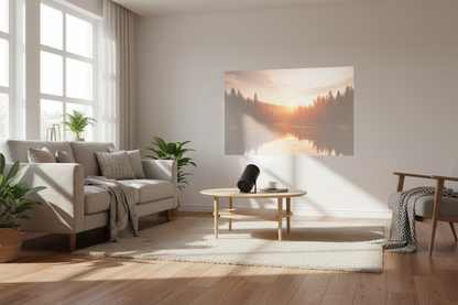 Portable Home Projector 1080P Full HD – 200 ANSI Lumens, 100" Screen, Android | Indoor & Outdoor