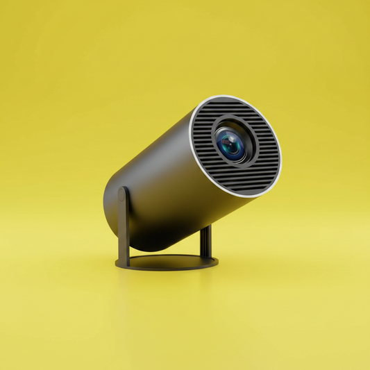 Portable Home Projector 1080P Full HD – 200 ANSI Lumens, 100" Screen, Android | Indoor & Outdoor
