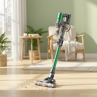 Cordless Handheld Vacuum Cleaner 9000Pa – Foldable Tube, Dual Motor 150W, HEPA Filter | Home & Car