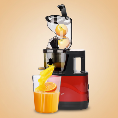 Large Capacity Juice Extractor 12000 RPM – 200W Juicer Machine for Home, Milk Tea Shops & Juice Bars | Ginger & Fruit