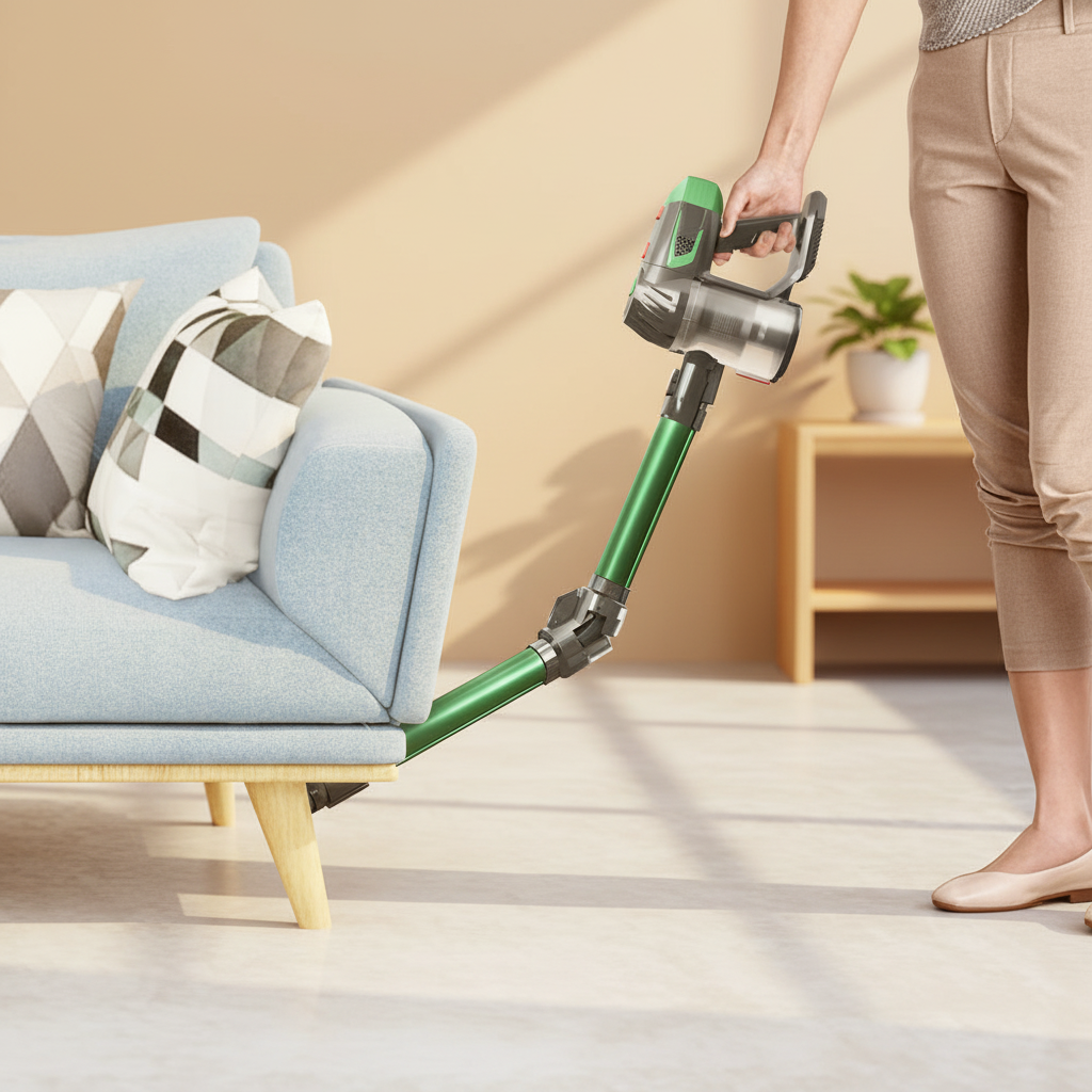 Cordless Handheld Vacuum Cleaner 9000Pa – Foldable Tube, Dual Motor 150W, HEPA Filter | Home & Car
