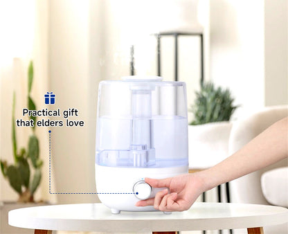 🌿 4L Essential Oil Humidifier – Compact Design, Clean Mist, Everyday Use